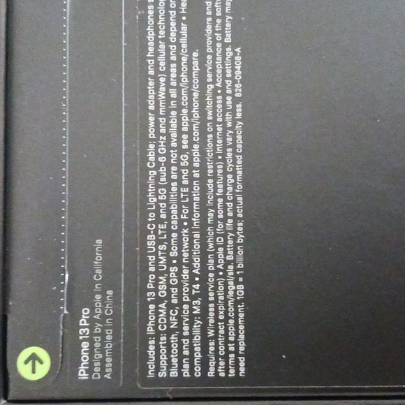 IPhone 13 Pro box - Picture 3 of 4